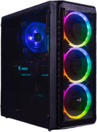 Vengeance Aerocool Edition Настолен Компютър (i5-12400F/16GB DDR4/512GB SSD/Radeon RX 6500 XT/Без Операционна Система)
