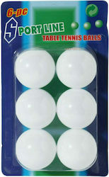 Factory Μπαλάκια Ping Pong 6τμχ Factory Μπαλάκια Ping Pong 6τμχ