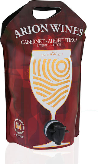 Arion Κρασί Ερυθρό Ξηρό σε Ασκό 3000ml