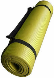 Softee 24498.135 Exercise Mat Yellow with Carry Strap (180x60cm)