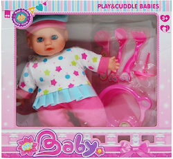 Baby Doll Set Cuddle Baby pentru 3+ Ani