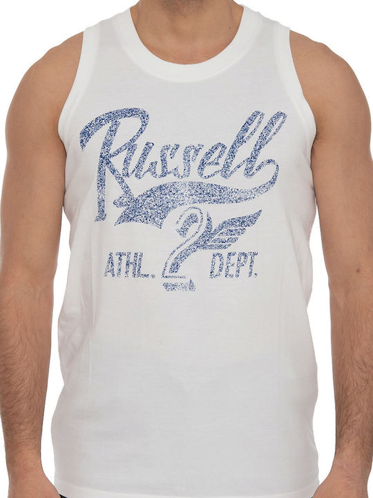 Russell Athletic T-shirt Λευκό