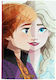 Gim Caiet Cu dungi B5 40 de Foi Frozen Multicol...