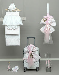 O nounos Monogram Baptism Package with Theme Crown 11pcs