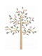 Mimi'lou Autocolant Decorativ pentru Copii Perete Big Family Tree Liberty