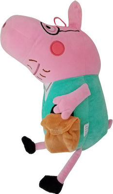 Plush Peppa Pig Μπαμπάς Γουρουνάκι 35 cm