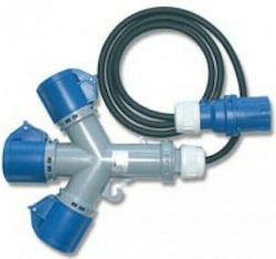 Extension Cord Industrial Type 3 Sockets Extension Cord Industrial Type 3 Sockets
