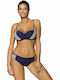Set Bikini Push Up Navy Μπλε