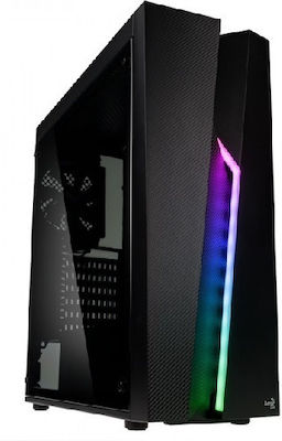 Aerocool Bolt Jocuri Desktop PC (Nucleu i5-11400F/16GB DDR4/240GB SSD + 500GB HDD - unitate de hard disk/GeForce GTX 1650/Fără OS)