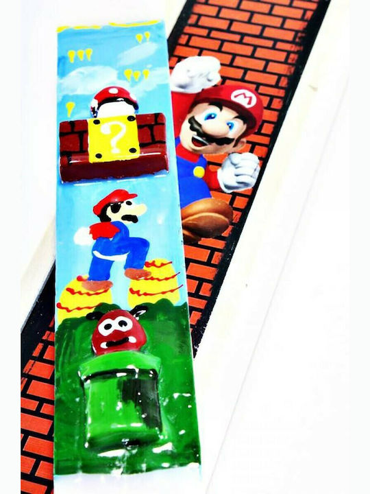 Easter Candle Super Mario Flat with Box Super Mario
