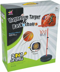 Doly Toys Outdoor Basketball Hoop with Stand & Ball