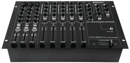 Omnitronic CM-5300 CM-5300 Аналогов Комбайнер 5 канала / 3 XLR входове