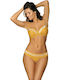 Set Bikini Push Up Κίτρινο