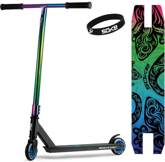 Soke Kinderroller Evo Street 2-Rad Schwarz