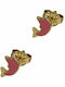 Mertzios.gr Gold Studs Kids Earrings 14K