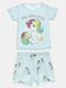 Alouette Kinder Schlafanzug Sommerlich Hellblau My Little Pony