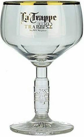 BB de Koningshoeven La Trappe Glas Bier, μπίρας aus Glas Kelch 250ml