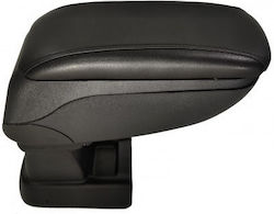 Armrest 2 Τεμπέλης Αυτοκινήτου για Fiat Grande Punto / Linea / Punto Evo Μαύρος