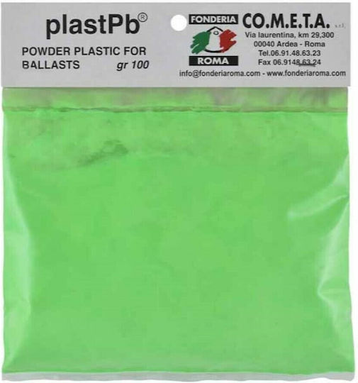 Fonderia Roma Fonderia Roma Plast PB Βαφή Δολώματος Σκόνη Πλαστικοποίησης 100gr Πράσινο