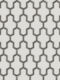 Wallpaper Fabric White/Black L1000xW53cm Washable