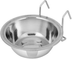 Pet Camelot Ταΐστρα Πτηνών Ανοξείδωτη με Γάντζους 500ml