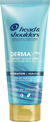 Head & Shoulders Derma Xpro Hydration Conditioner για Ενυδάτωση για Ξηρά Μαλλιά 220ml