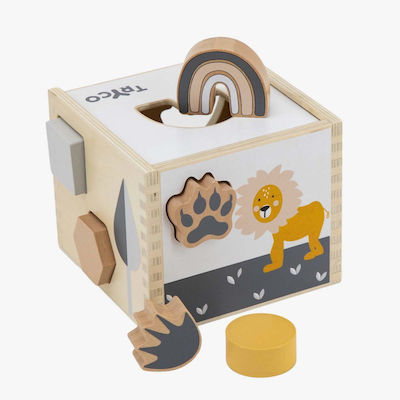 Tryco Activity Cube Κύβος Δραστηριοτήτων made of Wood for 12++ Months