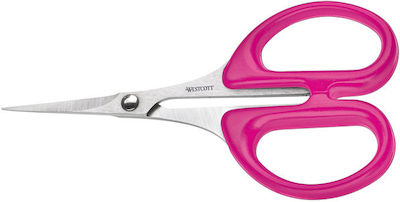 Westcott Scissors for Crafts 10cm with Metallic Blade Pink