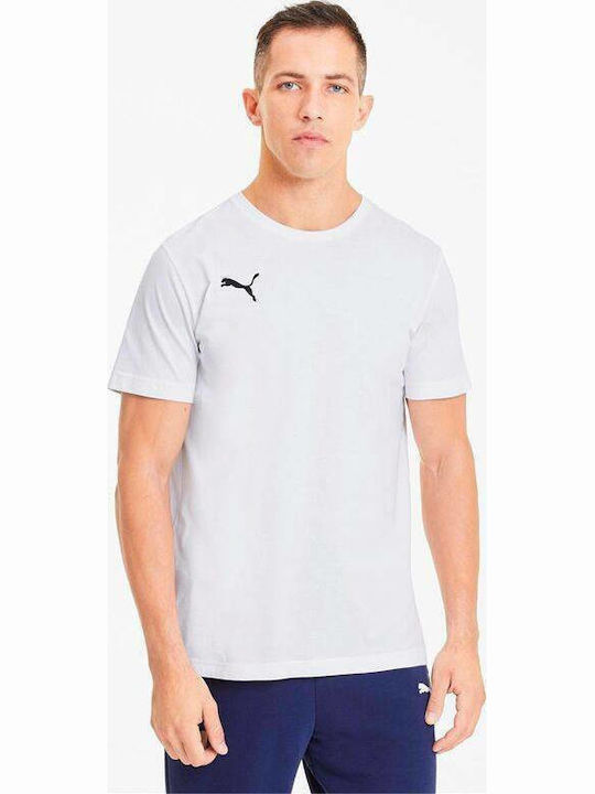 PUMA TeamGoal 23 Tricou Alb/Negru