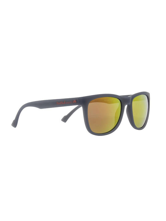 Red Bull Spect Eyewear Spark Sunglasses with 003P Plastic Frame and Yellow Mirror Lens SPARK-003P