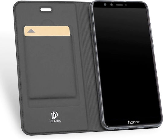 Dux Ducis SkinPro Back Cover Δερματίνης με Υποδοχή για Κάρτες Γκρι (Honor 10)