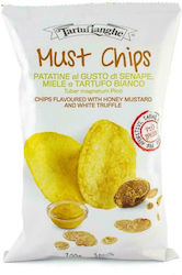 TartufLanghe Chips Must Mit Geschmack Honig-Senf & Weißer Trüffel 100gr