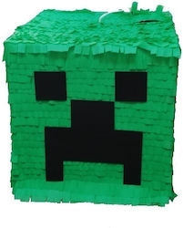 Χειροποίητη Πινιάτα Creeper Minecraft PIN22