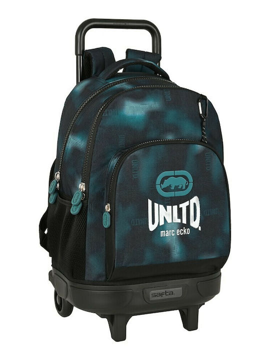 Ecko Unltd Nomad School Bag Trolley Elementary, Elementary in Black color