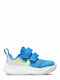 Star Runner Star Runner 3 Kids Sports Shoes Running with Hoop & Loop Closure Grey Fog / White / Photo Blue / Atomic Green