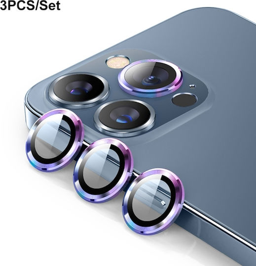 Enkay Hat-Prince Προστασία Κάμερας Tempered Glass Πολύχρωμο για το iPhone 13 Pro / 13 Pro Max