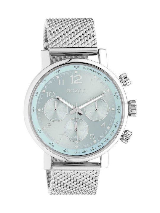Oozoo Timepieces Women's Watch with Silver Metal Bracelet
