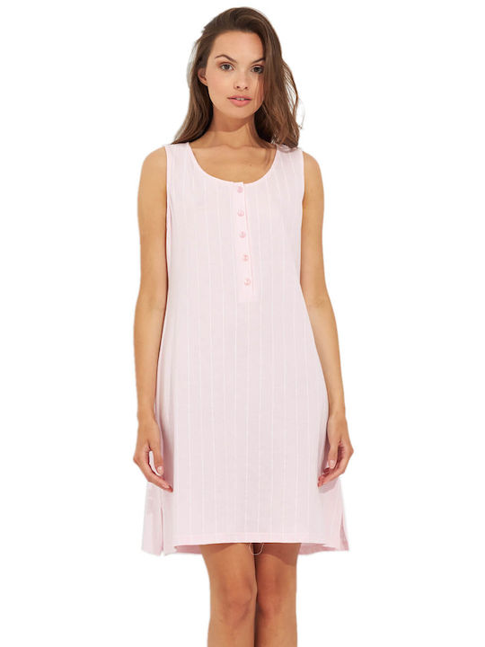 Harmony Summer Women's Nightdress Pink