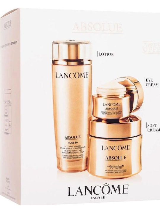 Lancome Absolue Skin Care Set for Moisturizing and Body Cleaning