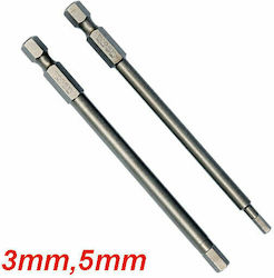 Yato Set 2 Screwdriver Bits Allen