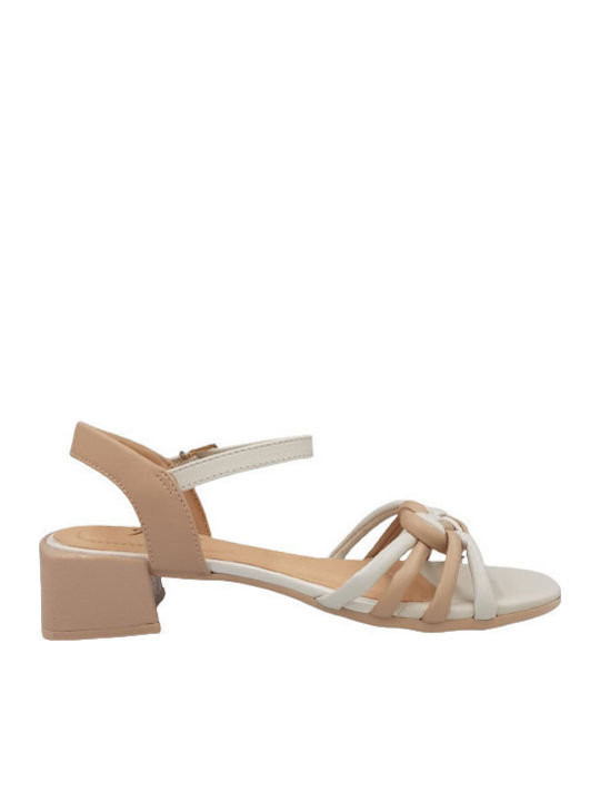 Parex Leder Sandalen Anatomisch Beige