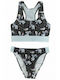 Tortue Kinder Badeanzug Bikini Gray