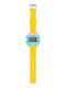 I AM Digital Women's Watch with Yellow Rubber Strap