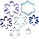 Wilton Metallic Cookie Cutter 7pcs