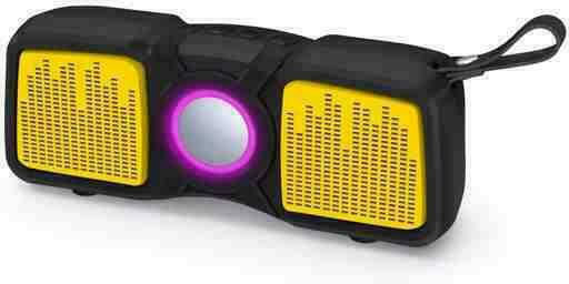 NewRixing NR-9011 Ηχείο Bluetooth 10W με Διάρκεια Μπαταρίας έως 4.5 ώρες Κίτρινο