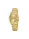 Seiko 5 Sports Men's Watch 38mm Automatic With Gold Metal Bracelet