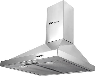 MultiHome MH-6619 Απορροφητήρας Καμινάδα 60cm Inox