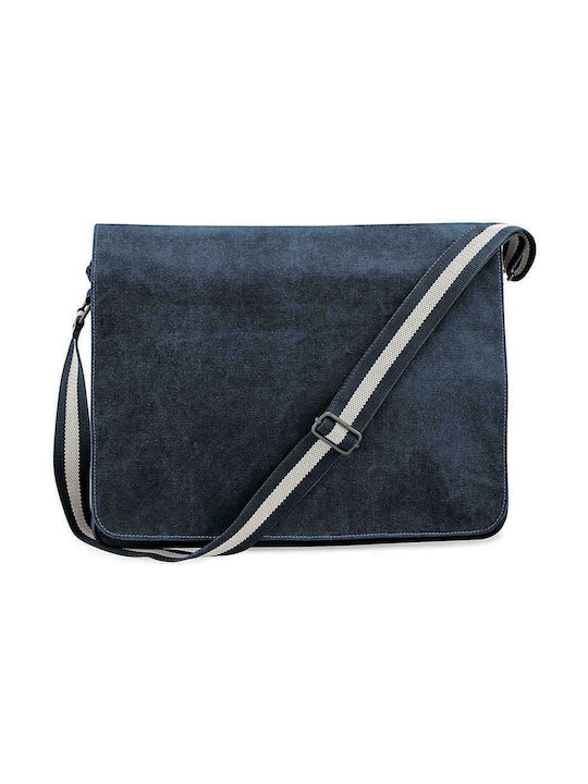 Quadra Men's Messenger Bag Navy Blue