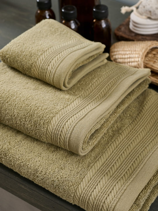 Cokitex Facecloth One Colour 50x90cm. Olive