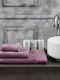 Cokitex Πετσέτα Προσώπου One Colour 50x90εκ. Dusty Purple Βάρους 500gr/m²